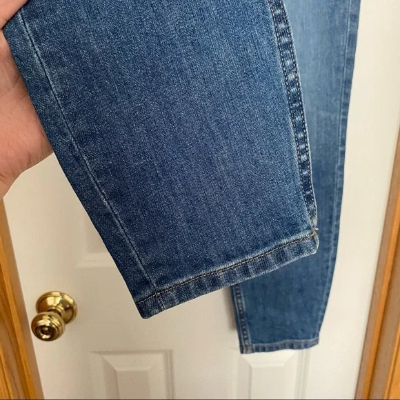 Everlane Medium Wash Straight Ankle Jeans Size 27 - Picture 7 of 7